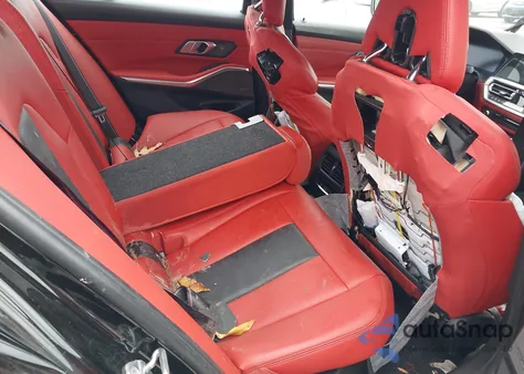 2021 BMW M3 Competition z USA, uszkodzony, nr VIN WBS33AY06MFL36424